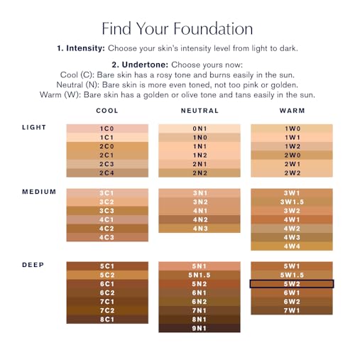 Estée Lauder YA6F Double Wear Stay-In-Place 24-Hour Long-Wear Matte Foundation, 1.0 Fl Oz, 5W2 Rich Caramel thumb #4