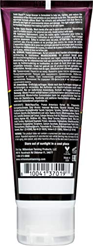 Millennium-Tanning-Solid-Black-FACIAL-BRONZER-Anti-Aging-Firming-Dark-Tanning-Lotion-4-oz Millennium Tanning Solid Black Facial Bronzer, Skin-Firming Tanning Lotion for Face, 4 ounces