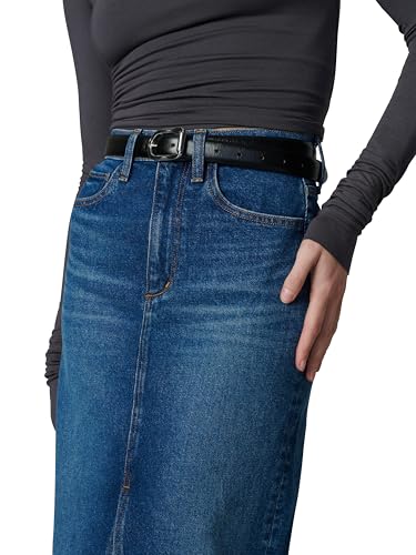 Joe's Jeans Women's The Eva High Rise Maxi Denim Skirt with Front Slit4