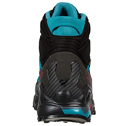 LA SPORTIVA W Ultra Raptor Ii Mid GTX Blau-Schwarz - Gore-Tex wasserdichte atmungsaktive Herren Gore-Tex Wanderschuhe