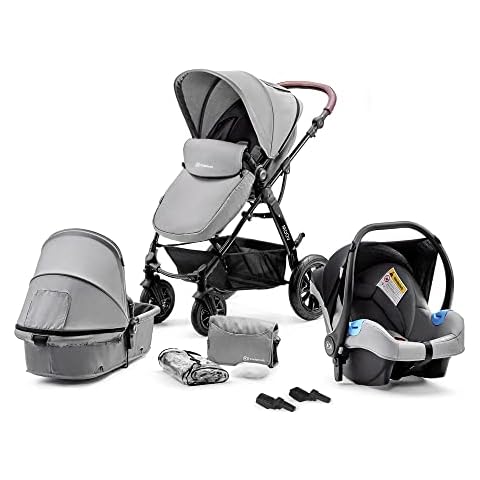 Kinderkraft MOOV Carrito bebé 3 Piezas con Accesorios Cover