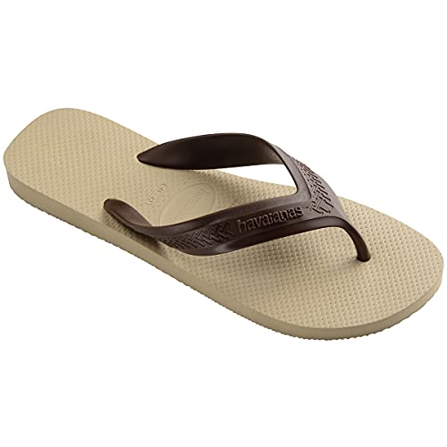 Chinelo Top Max, Havaianas, Masculino, Areia/Café, 41/42