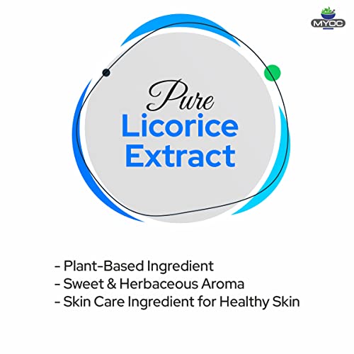 Myoc Licorice Extract – 60 Ml (2.02 Fl. Oz), Pure Licorice Extract Liquid, Licorice Extract For Skin, Licorice Extract For Serum, Licorice Extract For Face, Licorice Extract Liquid Bulk #TOP4