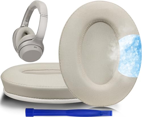 SOULWIT Cooling-Gel Replacement Earpads for Sony WH-1000XM3 (WH1000XM3) Over-Ear Headphones, Ear Pads Cushions with High-Density Noise Isolation Foam,