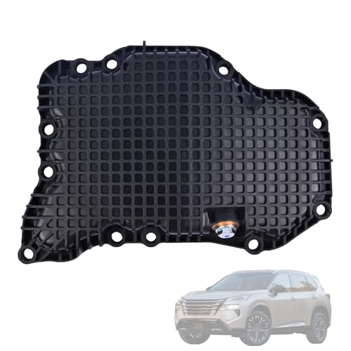 Image of 11110-6RC1B Oil Pan with Gasket Drain Plug Compatible with Nissan Rogue 1.5L 2021 2022 2023 2024 Replace 111106RC1B 11110 6RC1B