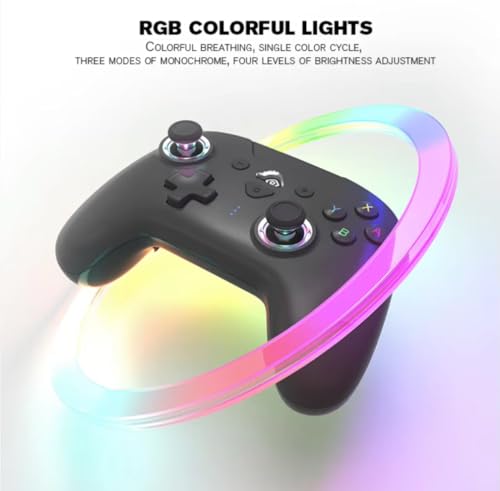 Manette sans fil Nintendo Switch OLED manette PC Bluetooth manette Switch Lite noire Turbo