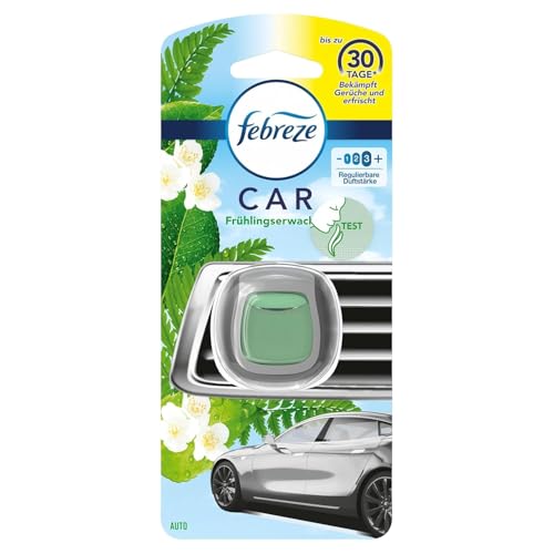 3x Febreze Car Lufterfrischer Frühlingserwachen je 2ml entfernt Gerüche im Auto