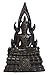 Produktbild NagaPatches Figur Statuette Buddha auf Thron Thailand Dekoration Bronze