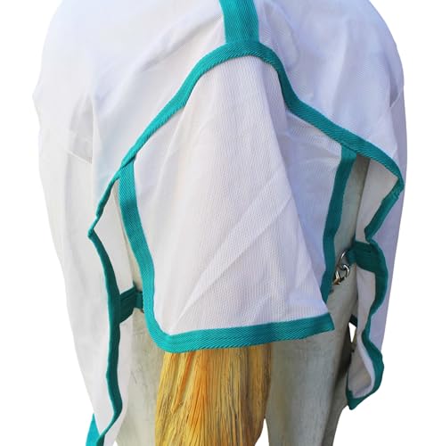 Image of Challenger Horse Airflow Mesh Summer Light Fly Sheet Teal 7333