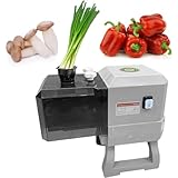 Elektrische Gemüseschneider Maschine für Restaurant Küche - Automatischer Zwiebelschneider mit verstellbarer Klinge
