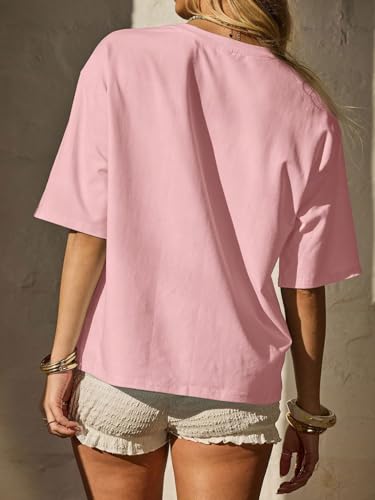 Image of SXV STYLE Women's Oversized Graphic T-Shirt, Oranges of Palermo Citrus Print, Short Sleeve, Cotton Blend