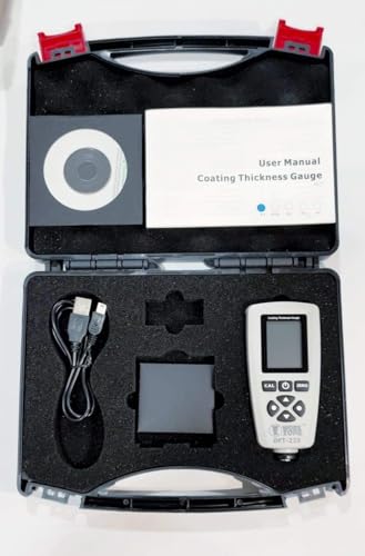 Image of digital vernier calipers with large LCD screen electronic vernier caliper thickness measuring Tool 0-6 in /0-150 mm auto off featured. (PLATINUM 300MM)