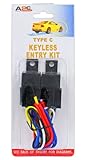 Bulldog Security 778-CL Car Type-C (2) Door Lock Installation Relay and Pre-Wired Harnesses