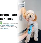 Professional Dog Clippers for Grooming - 2 Speed Pet Grooming Kit for Thick Curly Matted Coats - Low Noise Heavy Duty Cordless Hair Trimmer with Detachable Metal Blade for Animal/Pet/Horse