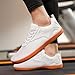 Thatrich Wide Toe Box Tennis Shoes for Men Slip on Walking Running Shoes Women Unisex Fashion Sneakers Zero Drop Barefoot Shoe Breathable Comfortable Sneakers 2026 Fashion Casual Footwear White