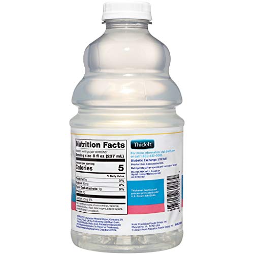 Thick-It Clear Advantage Thickened Water - Nectar Consistency, 46 Oz Bottle (Pack Of 4) #TOP7