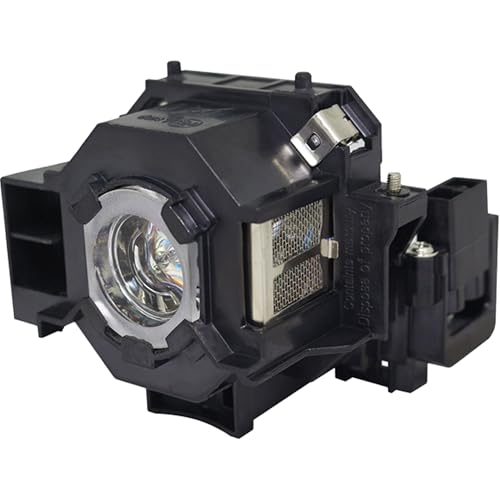Lámpara original y carcasa Jaspertronics para proyector Epson EX30 miniatura 2