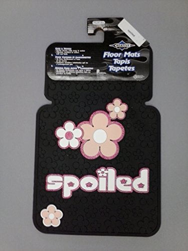 Plasticolor Spoiled Universal-Fit Molded Front Floor Mats - Set of 2