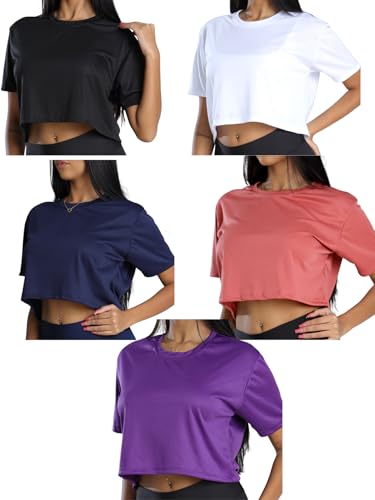 Kit 2 Camiseta Cropped Feminina JinkingStore – Conforto, Leveza e Estilo em Movimento (Preto e Rose,