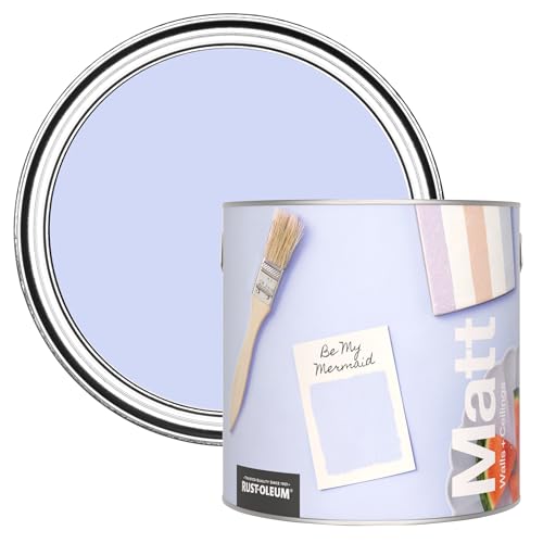 Rust-Oleum Colours Matt Emulsion Wall and Ceiling Paint - Be My Mermaid 2.5L