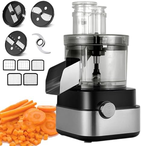 5L Electric Vegetable Dicer & Slicer, Automatic French Fry Cutter, Potato Shredder, Multi-Function Veggie Chopper (220V) - Perfect for Quick Meal Prep!