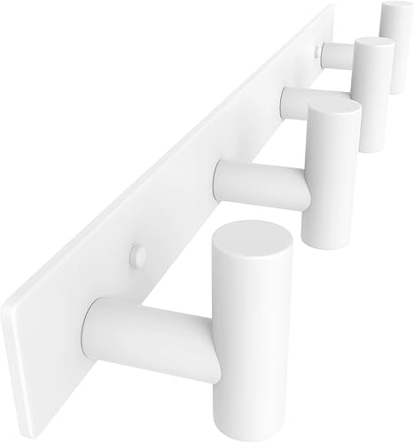 Miniatura 24 de VAEHOLD Ganchos de Pared, Ganchos de Toalla de Aluminio Resistentes para Colgar Abrigo, Sombrero, Llave, Ropa, Gancho de Armario Montaje en Pared