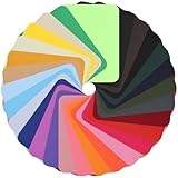 TIESOME 28 Stück Bunte Flicken zum Aufbügeln, 12,5x 9,5cm Aufbügelflicken Bügelflicken Kleidung Patches Fabric Aufnäher Reparatur Patches zum Aufbügeln für Kleidung Hosen DIY Taschen