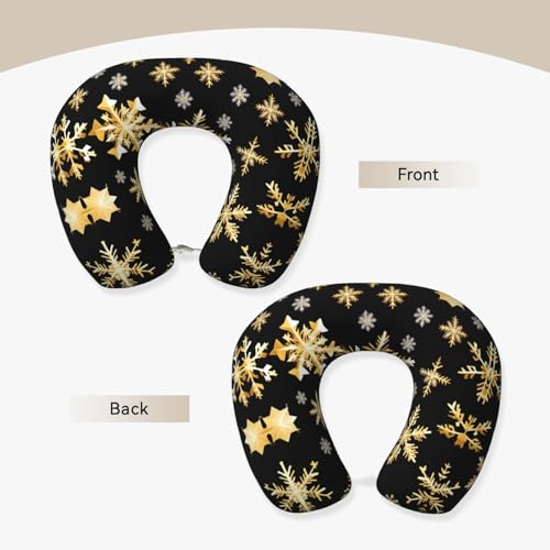 Almohada de poliéster para cuello tamaño único negra miniatura 3