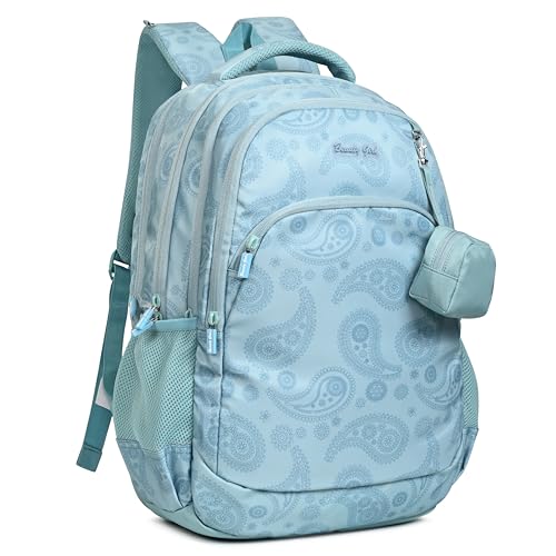 Image of BEAUTY GIRLS BY HOTSHOT|MAGICPACK 1616|SCHOOL BAG WITH JOYPOUCH|LARGE SIZE|TUTION BAG|COLLEGE BACKPACK|WATER RESISTANT BAG|40 LITERS SCHOOL BAG |FOR GIRLS & WOMEN