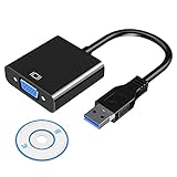 Fácil instalación: no requiere fuente de alimentación externa, instalación en minutos siguiendo los pasos en el manual de usuario, diagrama de instalación para cada paso incluido, controlador integrado. El CD solo se utiliza como copia de seguridad para el controlador. USB 3.0 ofrece una transmisión de señal rápida y suave. Compatible con ordenadores USB 2.0. Ideal para entretenimiento, cine en casa y conferencias, etc.