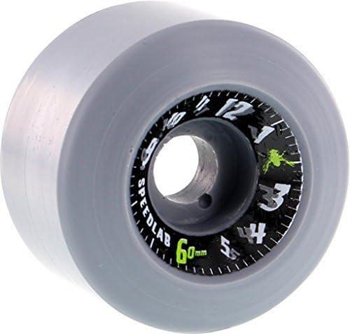 Speedlab Wheels Time Flies Grey Skateboard Wheels - 60mm 100a (Set of 4)