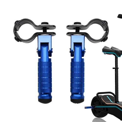 Repose-pieds arrière de moto pliables avec surface antidérapante haute performance