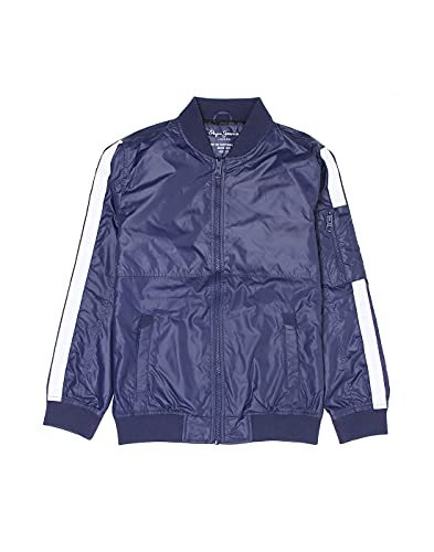 Pepe Jeans Boy’S A-Line Coat Regular Jacket (Pb400963_Turquoise Blue_6 7 Years)