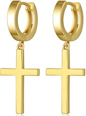 C-Big Cross Hoop Yellow