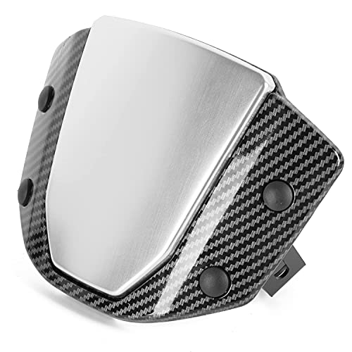 Pare-brise avant moto CB 650 R déviation d'air aspect carbone