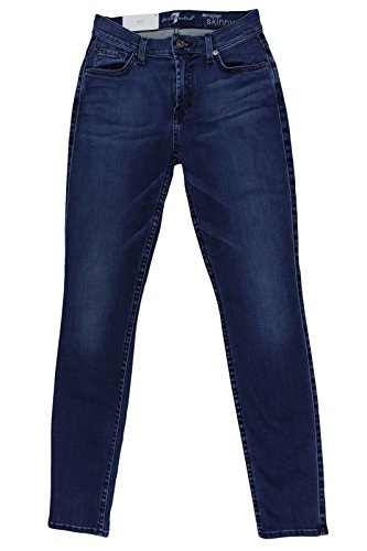 7 For All Mankind Women's Skinny Jean In Pure Medium Vintage Sateen 7 For All Mankind Women's Skinny Jean In Pure Medium Vintage Sateen