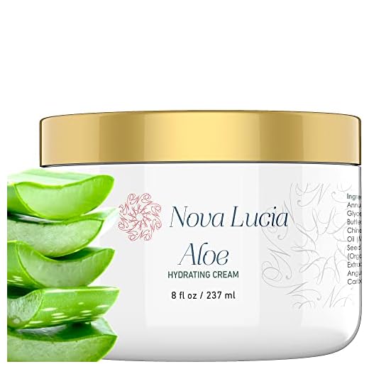 Large 8 oz Container Hawaiian Aloe Vera Face Moisturizer to use Day or Night for Sunburn Relief, Eczema, Anti Wrinkle for Men Women all Skin Types better than Aloe Vera Gel, 100% Pure Aloe Vera Juice