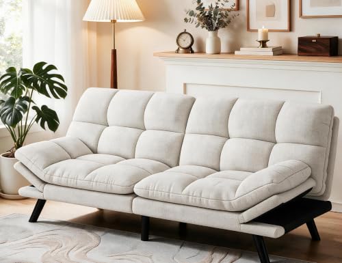YITAHOME Convertible Futon Sofa Bed,70" Folding Futon Couch