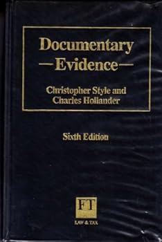 Hardcover Documentary Evidence Book