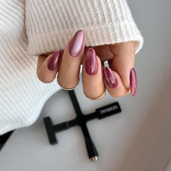 Semilac Гибридный лак «Розовый Cat Eye» («Кошачий глаз») 663 Blush Gloss 7 мл