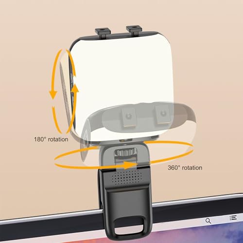Trípode de luz para selfie con linterna recargable y brillo ajustable 7