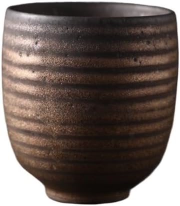 Tea Cup Ceramic Host Creative Japanese Water Retro Personal Stoneware Soaking Container(D)