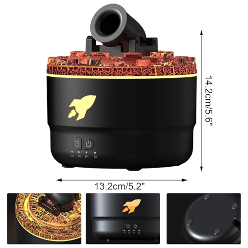 Diffuseur d'arômes LED : fin de l'air sec grâce à l'humidificateur - 3