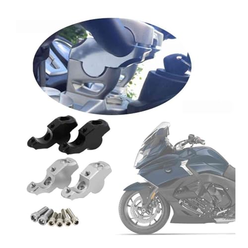 Abrazadera elevadora manillar motocicleta K1600 ajustable clip montaje aluminio 2