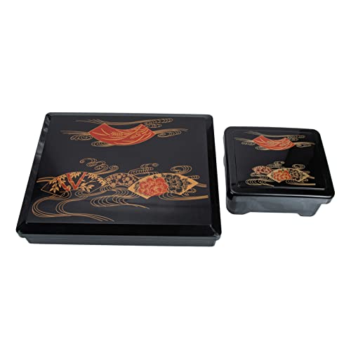 Ciieeo 2 Juegos De Caja De Sushi Para Perros Apilable Plato De Sushi Japonés Portador De Comida Contenedor De Preparación De Comidas Cajas De Sushi Japonés Dividido Almuerzo Contenedores