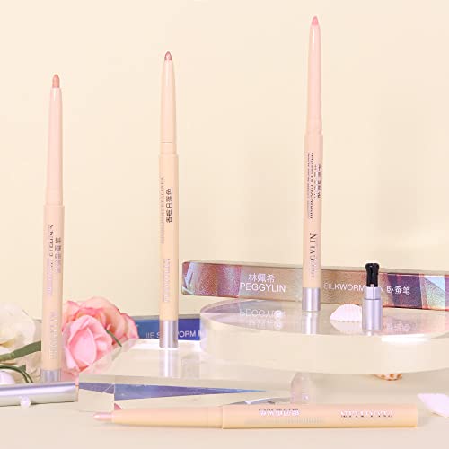 Bingbrush 2 Pcs Matte Cream Eyeliner Pencil, Brightener Eyeshadow Stick Crayon,Easy-To-Apply And Compact For Travel - Cruelty-Free And Vegan,Pro Waterproof & Long Lasting Eyeshadow Pen Set #TOP5