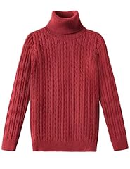 Cable Knit-deep Red