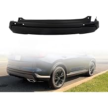 MGWILL Rear Bumper Cover Compatible with 2023 2024 Honda CR-V CRV LX, EX, Sport W/O Sensor Holes Replaces 715013A0A00, HO1100332