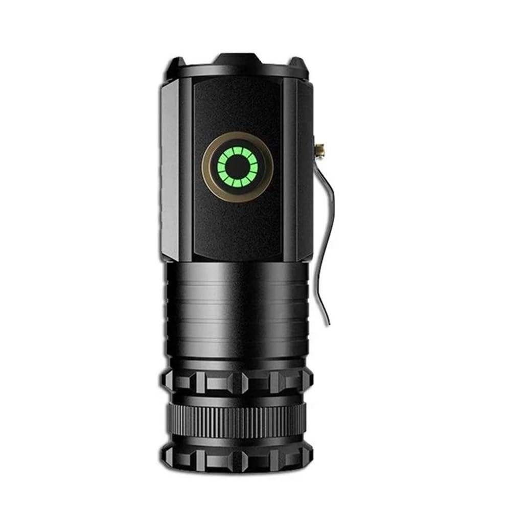 3 F350 LED Mini latarka potężny akumulator typu C 18350 latarka akumulatorowa SST20 10000 lm lampa z magnesem na ogonie latarnia taktyczna(With Battery 2PCS)