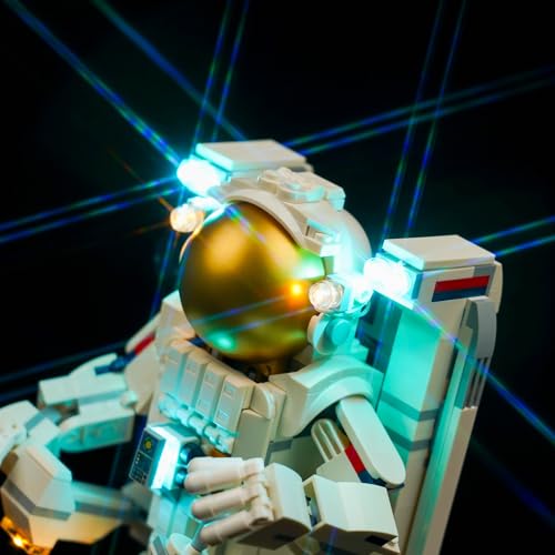 VONADO LED Light Kit Compatible with Lego Space Astronaut 31152 (Lights Only, No Models) Creative Lighting Set Accessories Compatible with Lego Astronaut 31152 Building Set